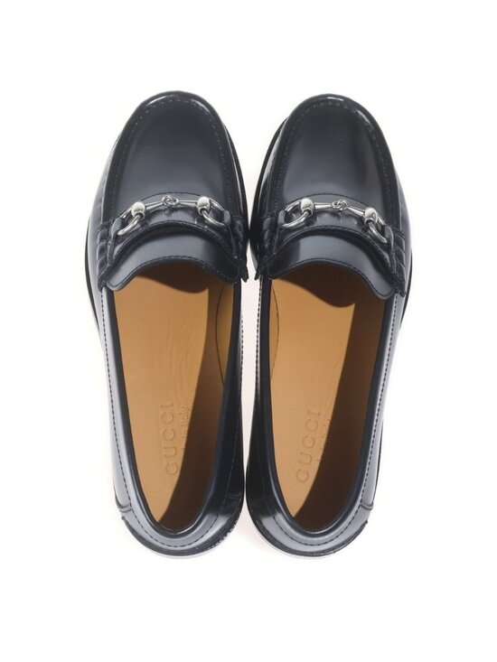 Gucci Horsebit Leather Loafers Black 8 main image 4